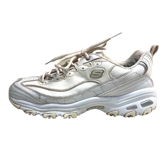 SKECHERS D’Lites - Fresh Start White Size 9 - Picture 2 of 7